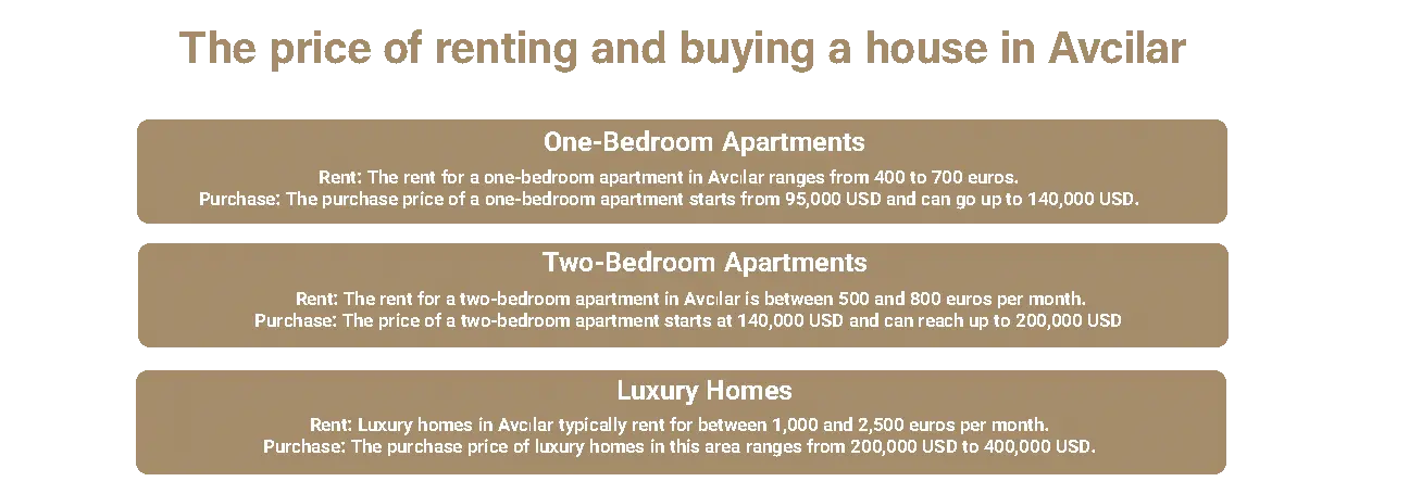 The price of renting and buying an apartment in Avcılar