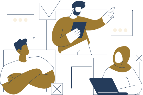 Market Research Illustration